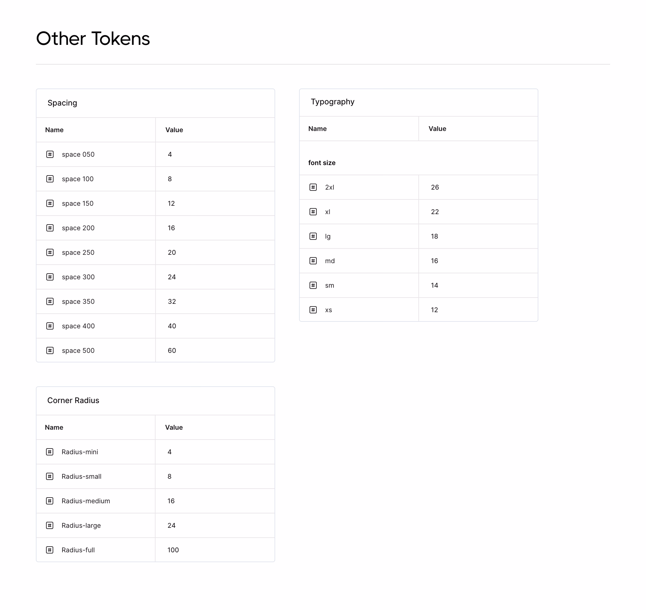 Design Tokens 语义变量应用